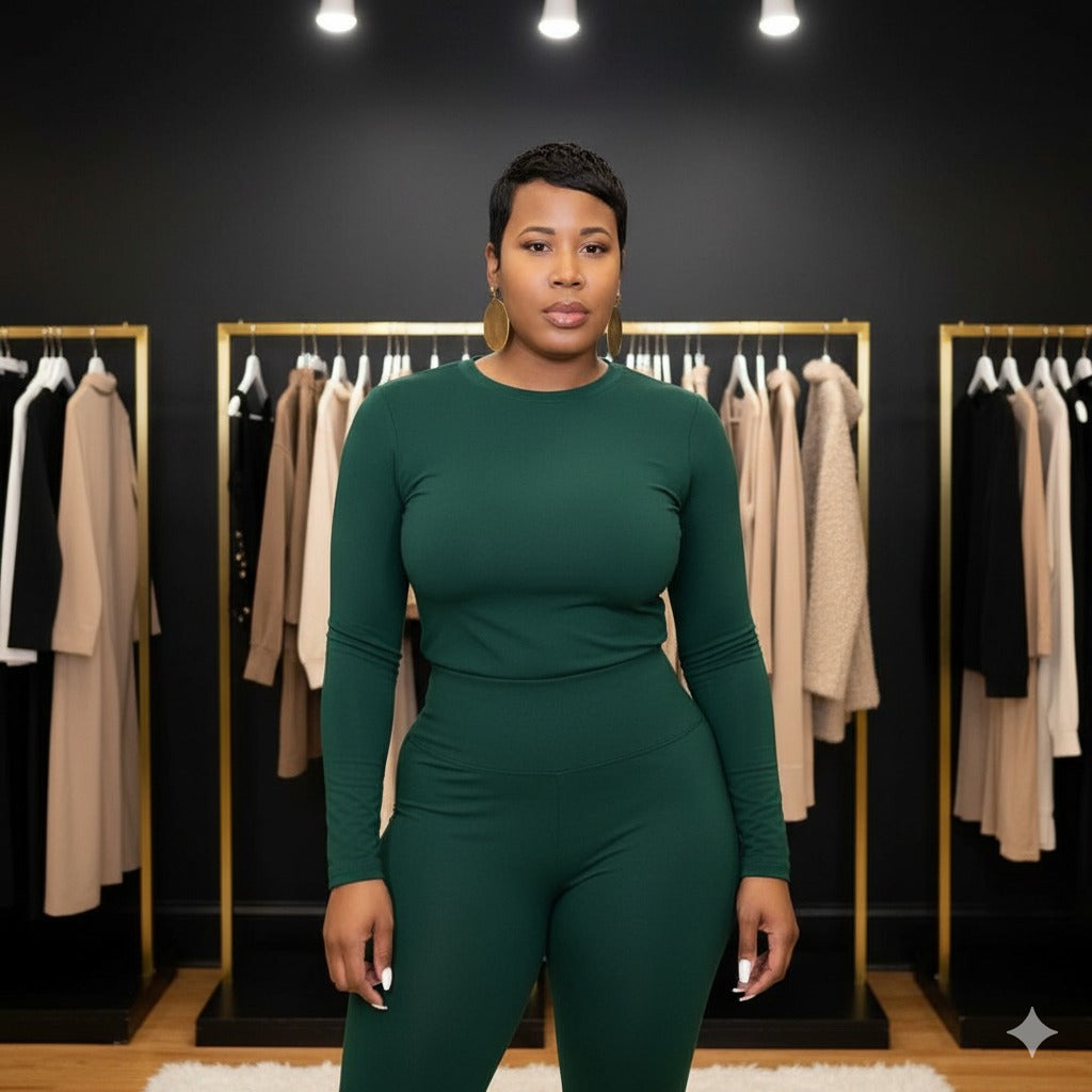 Winter Green Cozy Set