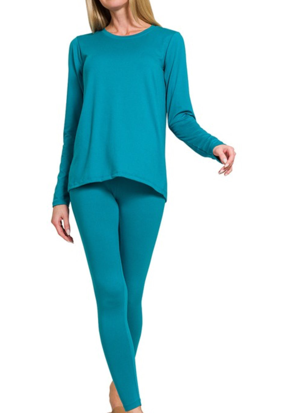 Ocean Teal Cozy 2 Piece