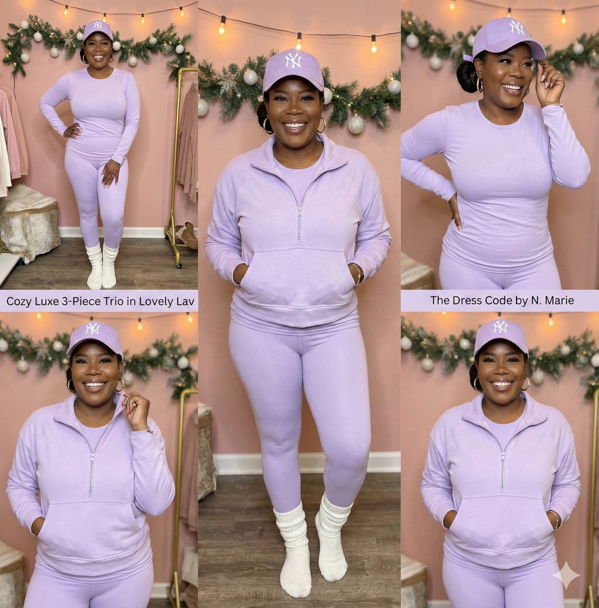 Cozy Luxe Trio Lovely Lav