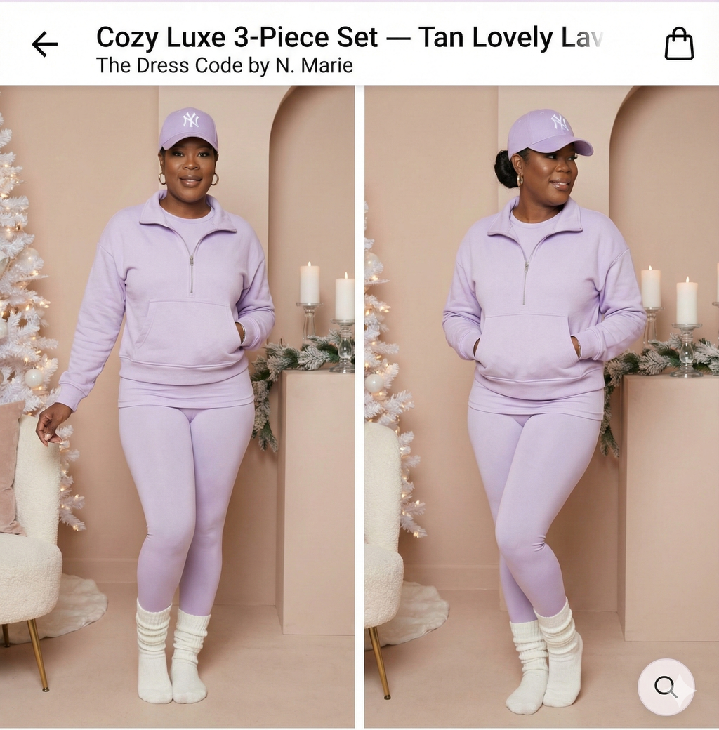 Cozy Luxe Trio Lovely Lav