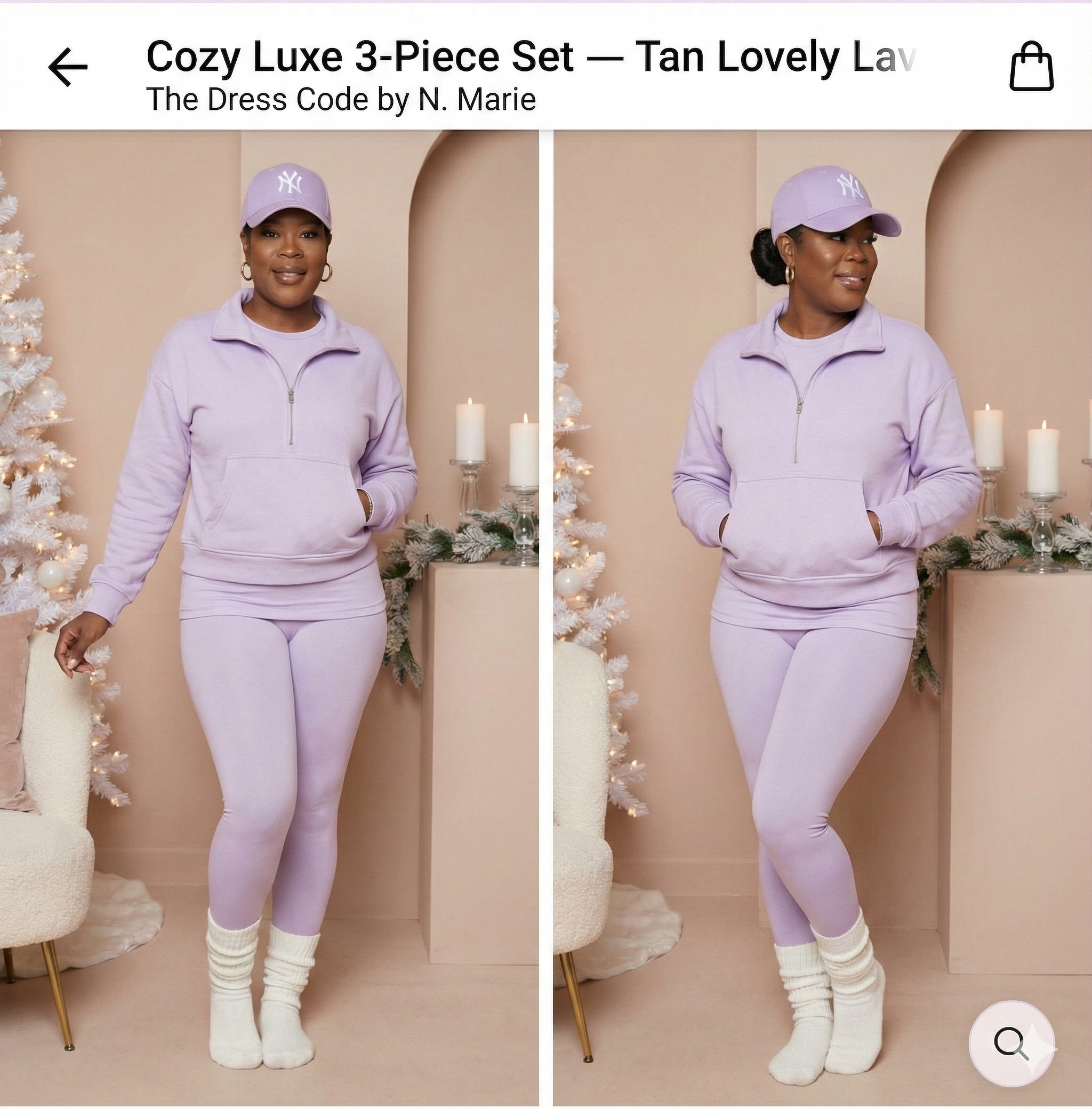 Cozy Luxe Trio Lovely Lav